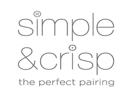 SIMPLE & CRISP THE PERFECT PAIRING trademark