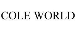 COLE WORLD trademark