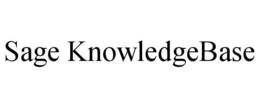 SAGE KNOWLEDGEBASE trademark