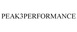 PEAK3PERFORMANCE trademark
