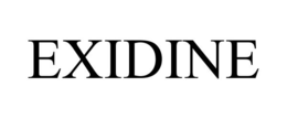 EXIDINE trademark