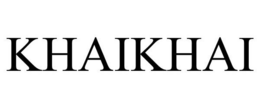 KHAIKHAI trademark