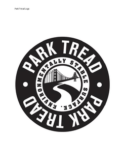 · PARK TREAD · PARK TREAD ENVIRONMENTALLY STABLE SURFACE. trademark