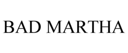 BAD MARTHA trademark