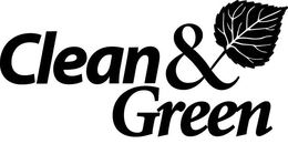 CLEAN & GREEN trademark