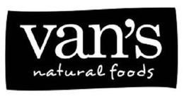 VAN'S NATURAL FOODS trademark