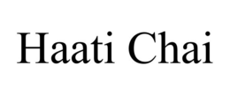 HAATI CHAI trademark