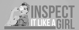 INSPECT IT LIKE A GIRL trademark