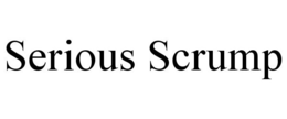 SERIOUS SCRUMP trademark