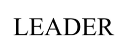 LEADER trademark