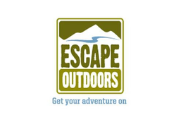 ESCAPE OUTDOORS GET YOUR ADVENTURE ON trademark