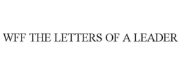 WFF THE LETTERS OF A LEADER trademark