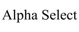ALPHA SELECT trademark