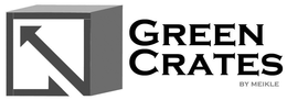 GREEN CRATES BY MEIKLE trademark
