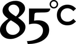 85°C trademark