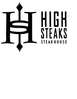 HS HIGH STEAKS STEAKHOUSE trademark