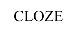 CLOZE trademark