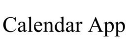 CALENDAR APP trademark