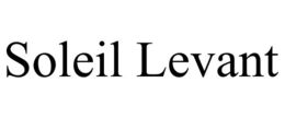 SOLEIL LEVANT trademark