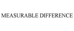 MEASURABLE DIFFERENCE trademark