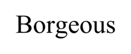 BORGEOUS trademark