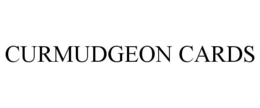 CURMUDGEON CARDS trademark