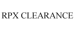 RPX CLEARANCE trademark