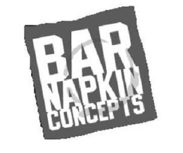 BAR NAPKIN CONCEPTS trademark