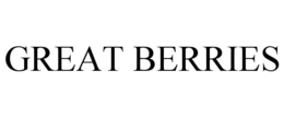 GREAT BERRIES trademark