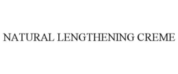 NATURAL LENGTHENING CREME trademark