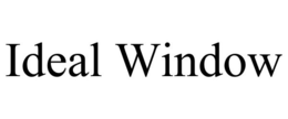 IDEAL WINDOW trademark