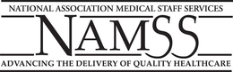 NAMSS NATIONAL ASSOCIATION MEDICAL STAFF SERVICES ADVANCING THE DELIVERY OF QUALITY HEALTHCARE trademark