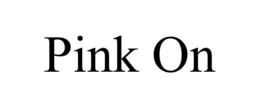 PINK ON trademark