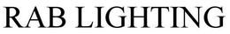 RAB LIGHTING trademark