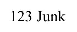 123 JUNK trademark