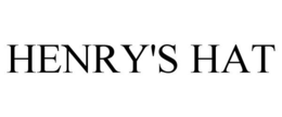 HENRY'S HAT trademark