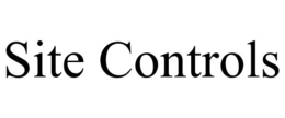SITE CONTROLS trademark