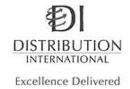DI DISTRIBUTION INTERNATIONAL EXCELLENCE DELIVERED trademark