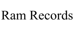 RAM RECORDS trademark