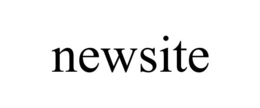 NEWSITE trademark
