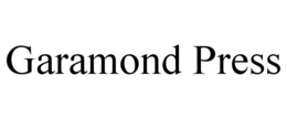 GARAMOND PRESS trademark