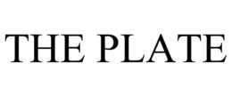 THE PLATE trademark