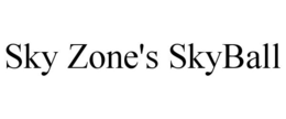 SKY ZONE'S SKYBALL trademark