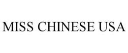 MISS CHINESE USA trademark