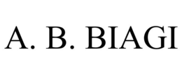 A. B. BIAGI trademark