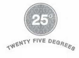 25° TWENTY FIVE DEGREES trademark
