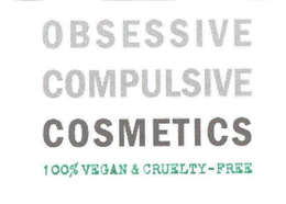 OBSESSIVE COMPULSIVE COSMETICS 100% VEGAN & CRUELTY- FREE trademark