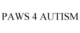 PAWS 4 AUTISM trademark