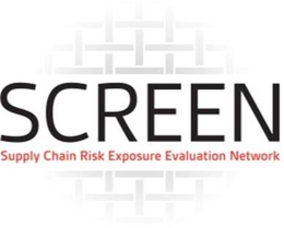 SCREEN SUPPLY CHAIN RISK EXPOSURE EVALUATION NETWORK trademark