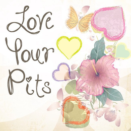 LOVE YOUR PITS trademark